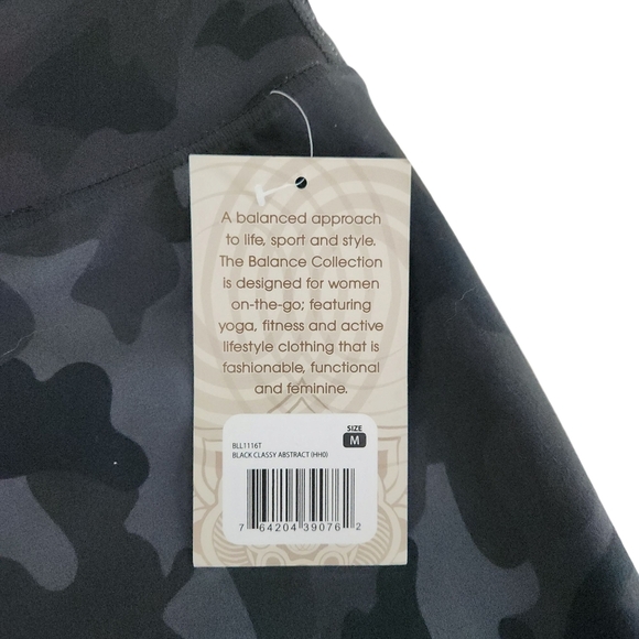 BALANCE COLLECTION Camo Print High-Waisted Leggings size m (NWT) - Picture 5 of 12